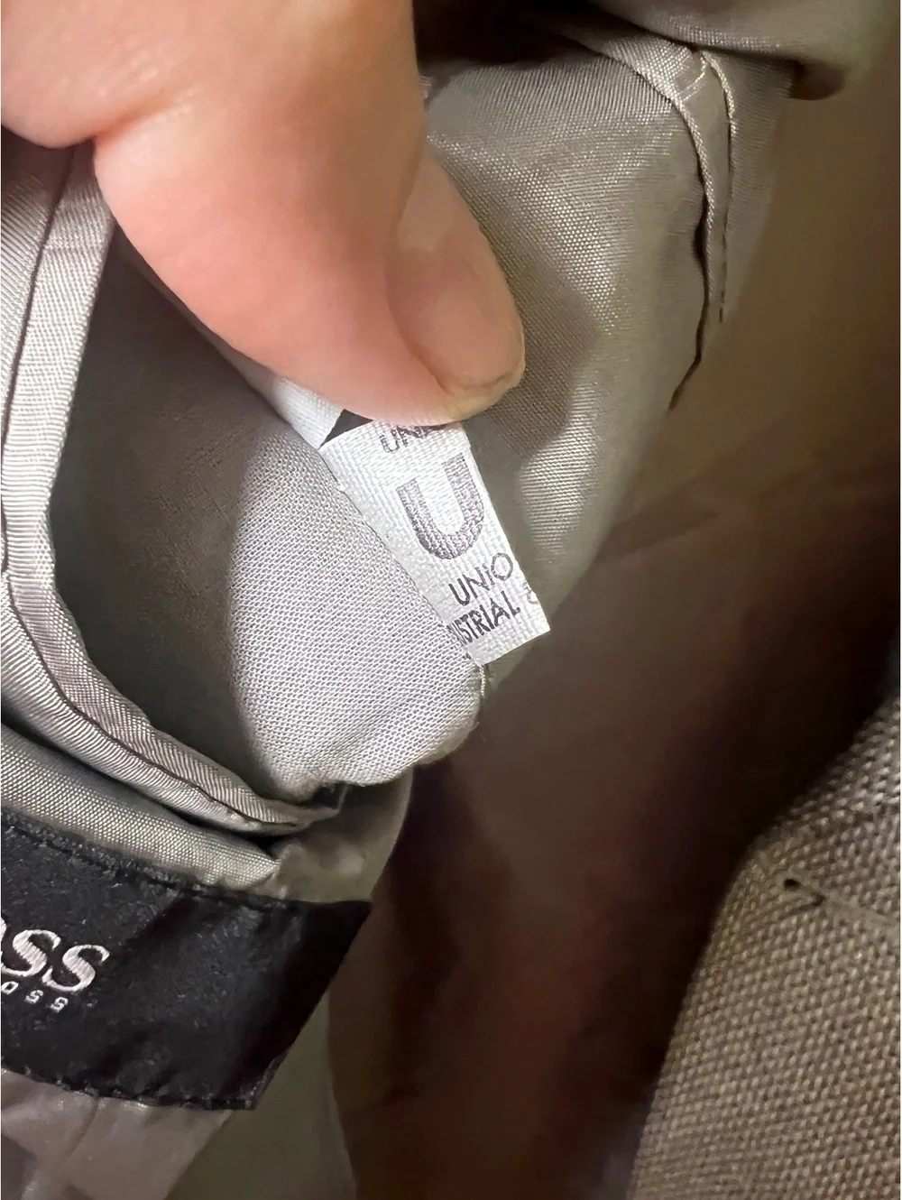 Hugo Boss Einstein Gray Silk Wool Blend Sport Coat Textured Geometric Weave 44R
